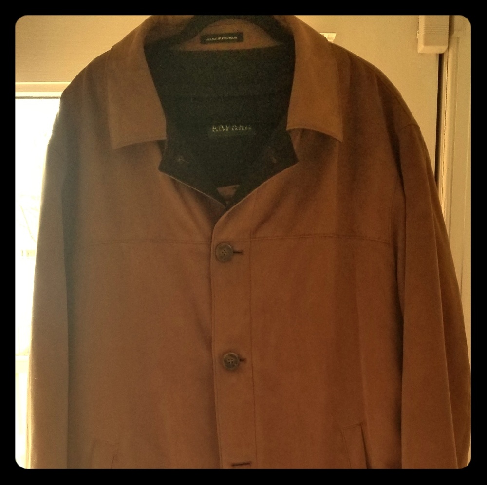 Suede Trench Coat